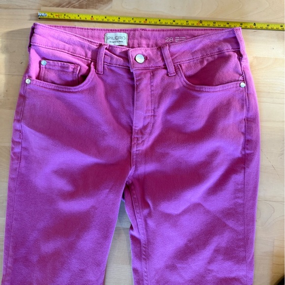 Pilcro Anthropologie Pink Women's Jeans Size 28 - Picture 5 of 5